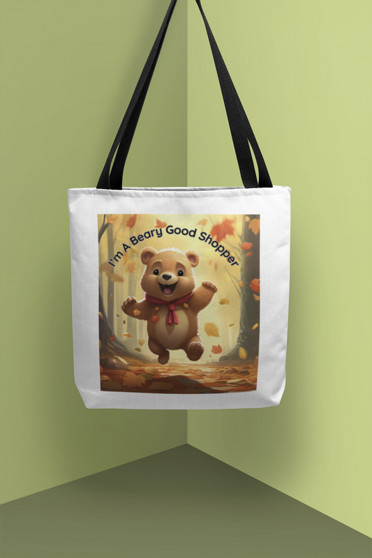 Cute Bear Tote Bag