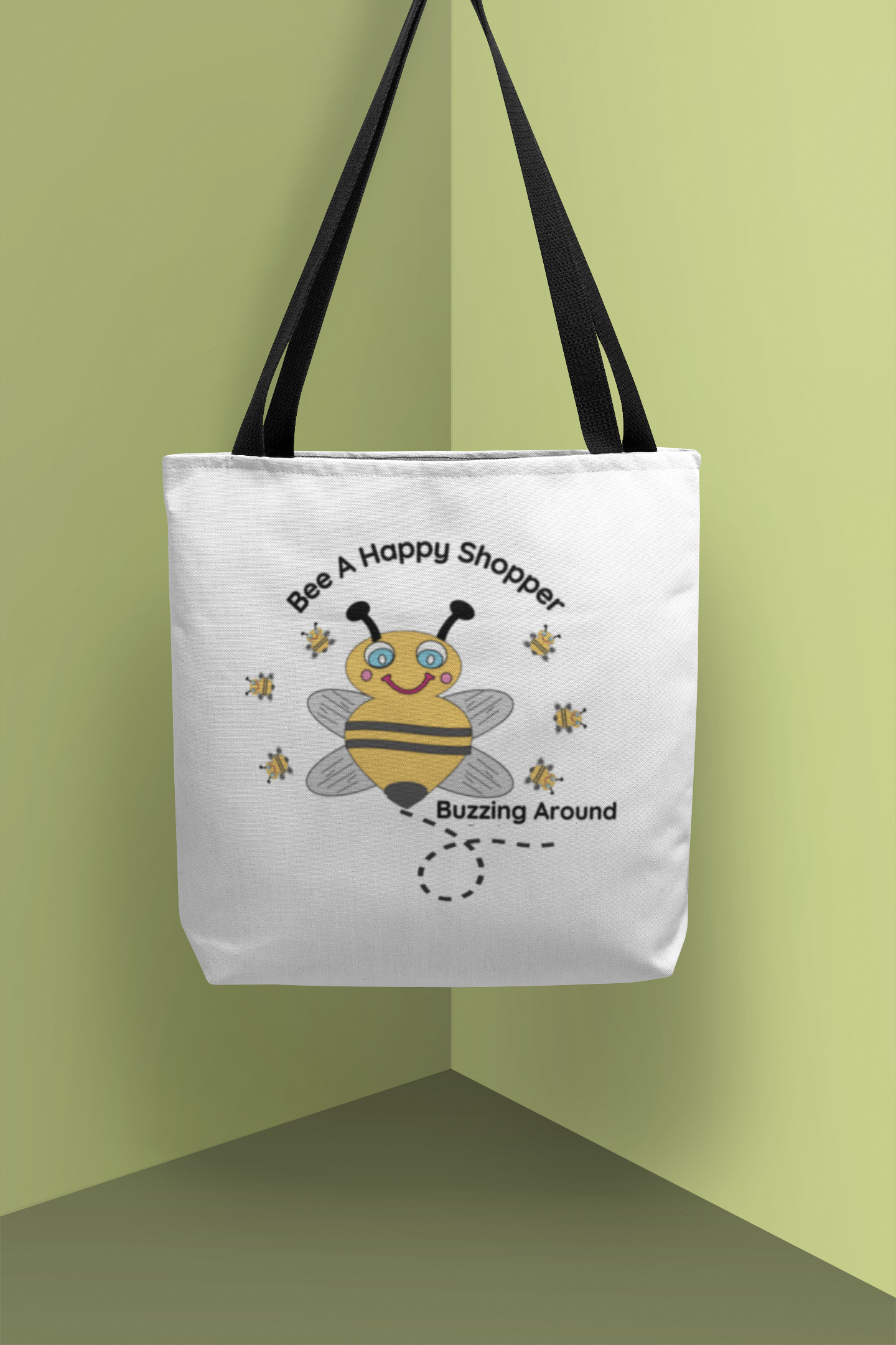 Cute Bee Tote Bag