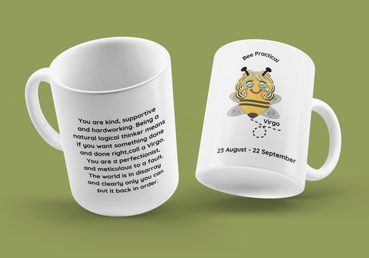 Cute Virgo Zodiac Mug