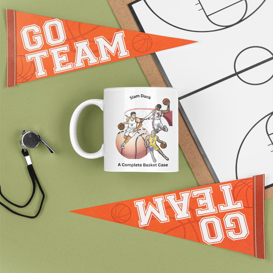 Funny Pun Basketball Mug