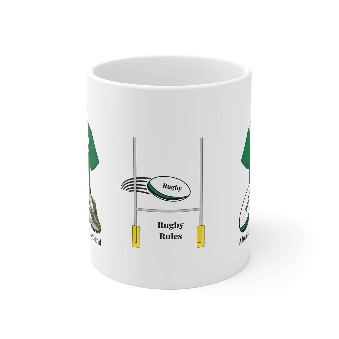 Irish  Rugby Mug (Front View)