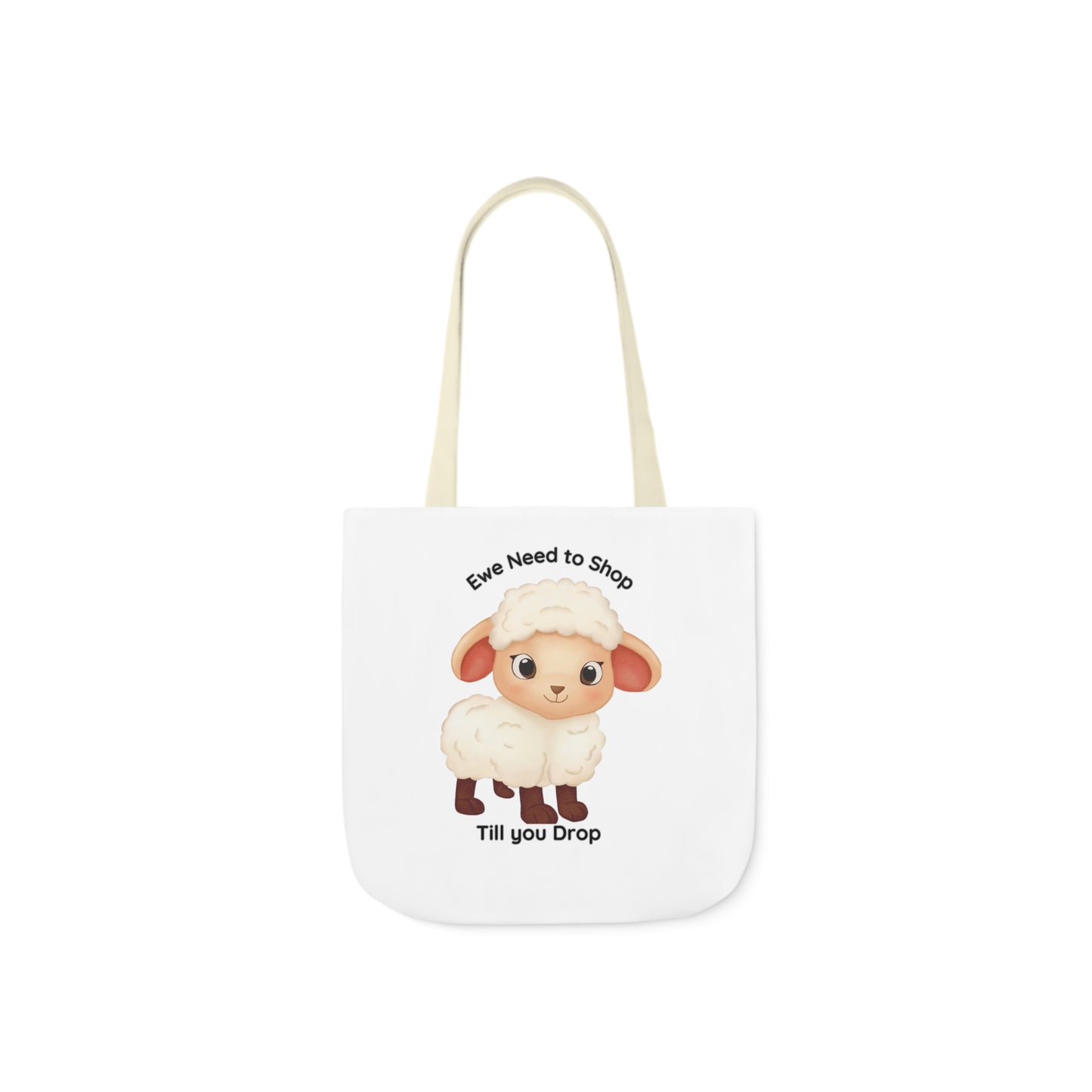 Lovable Sheep - Tote Bag Beige Handles