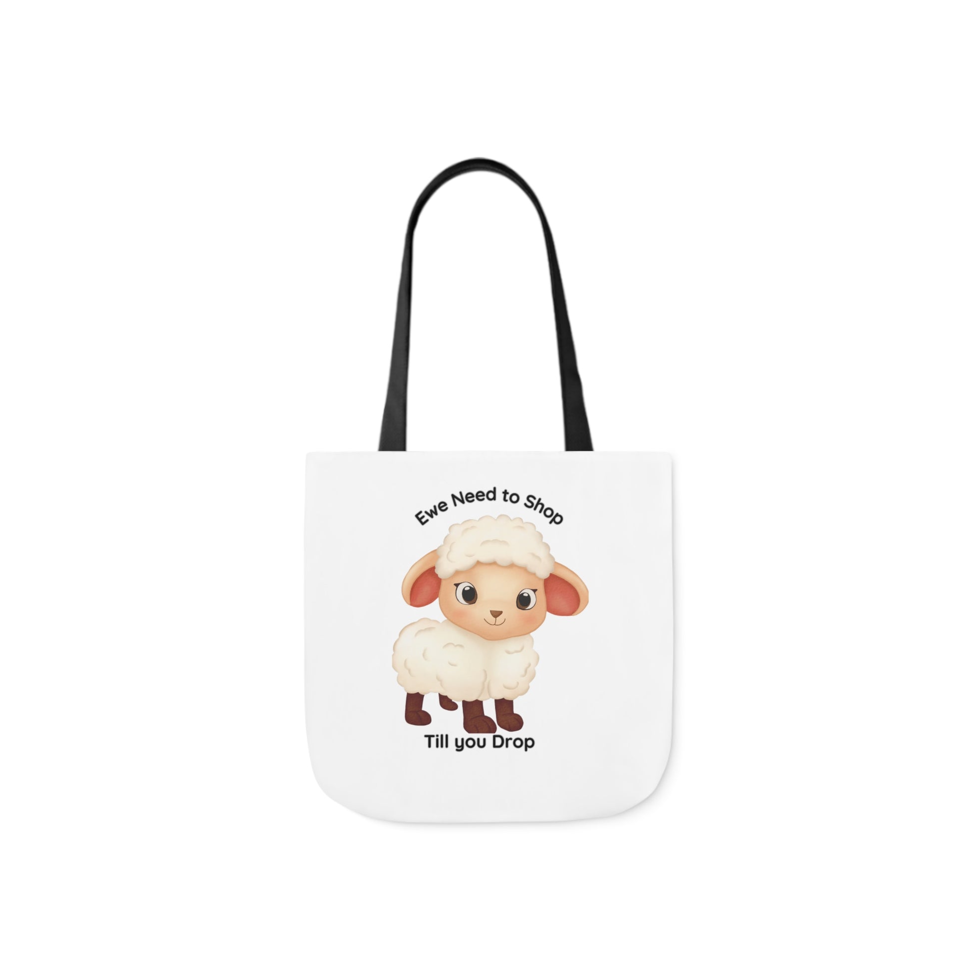 Lovable Sheep - Tote Bag Blk Handles