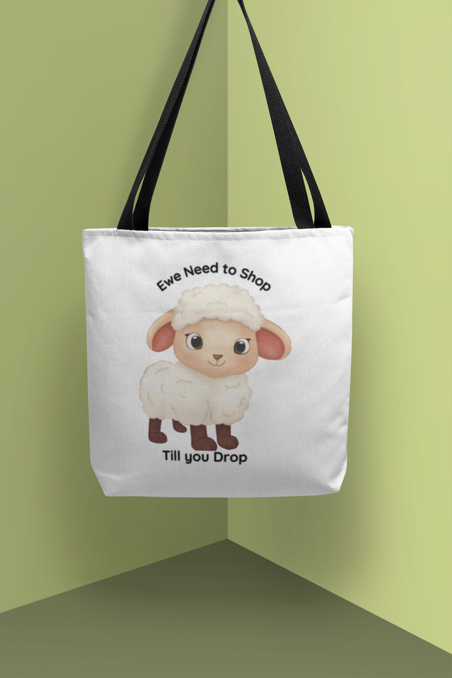 Lovable Sheep Tote Bag