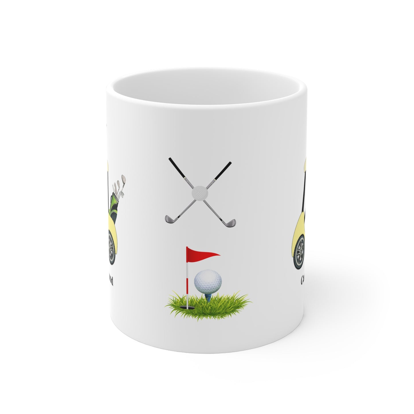 Novelty Golf Mug (Front View)