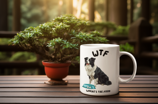 Witty Border Collie Mug