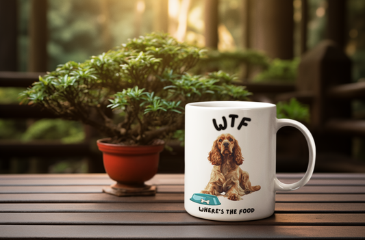 Witty Cocker Spaniel Mug