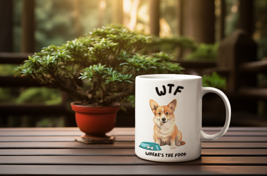 Witty Corgi Mug